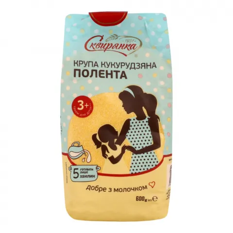 Крупа Сквирянка Кукурудзяна 600 г Екстра Полента