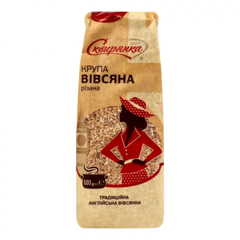Крупа Сквирянка 600 г Вівсяна різана