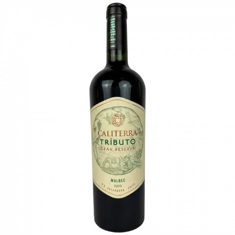 Вино CALITERRA Trib GR 0,75л Мальб сух. черв.13,5 (Чилі)
