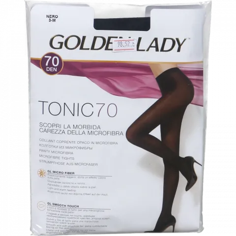 Колготи жін. Golden Lady Tonic 70 nero 3