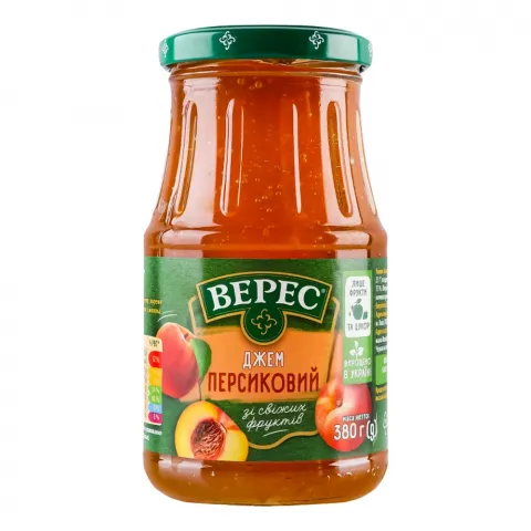 Джем Верес 380 г Персиковий