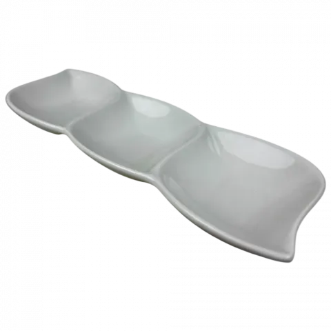 Менажниця кер. біла 9см арт. L-3028 И785