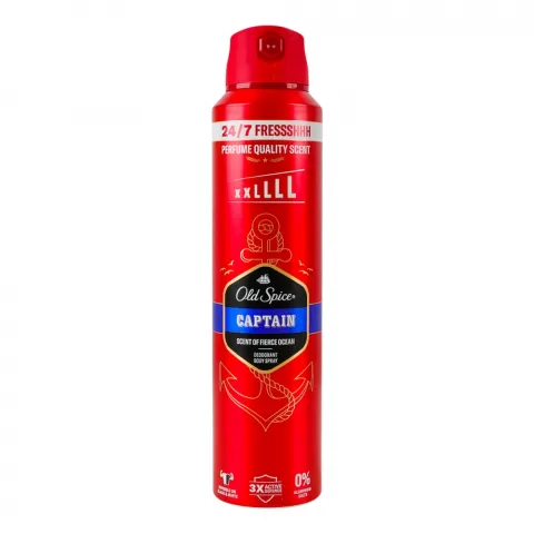 Дезодор Old Spice 250 мл спрей Captain