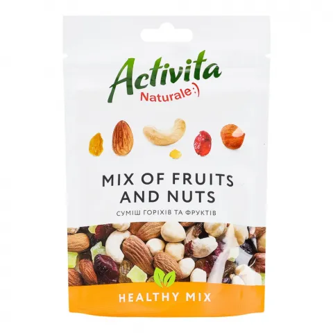 Activita Суміш горіхів та фруктів Healthy mix 120г