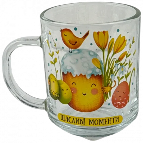 Кухоль скл. Green Tea Щасливі моменти 240мл 80506608