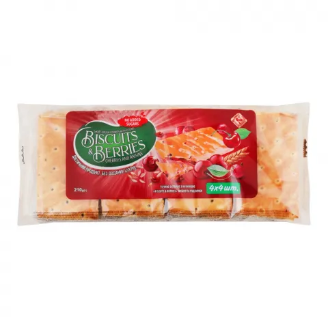 Печ Житомир Biscuits and Berries 210 г  вишня та родзинки