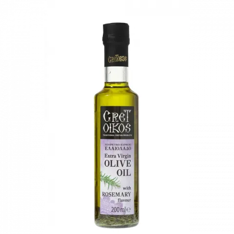 Олія оливкова Cretoikos 0,2л з розмарином (Греція)