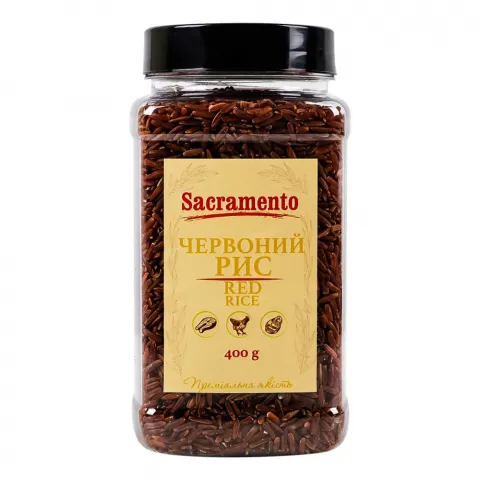 Рис Sacramento 400 г Червоний