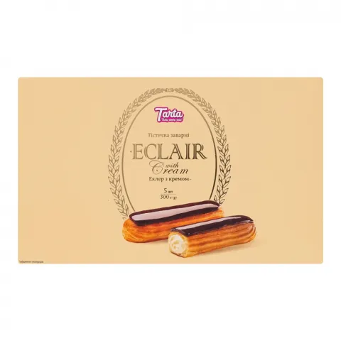 Тістечко Tarta 300 г Eclair with cream