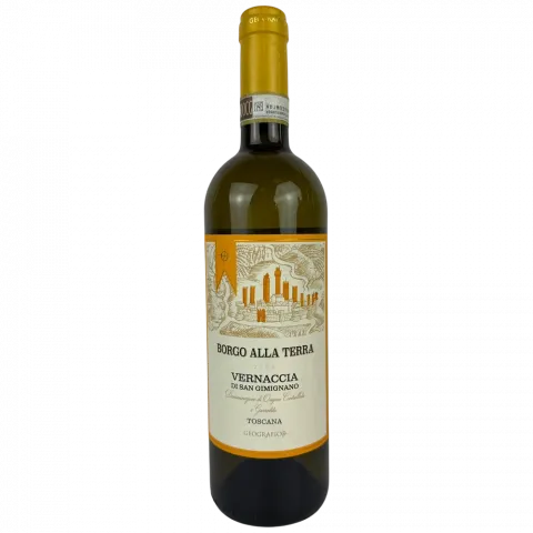 Вино BORGO ALLA TERRA Варначча 0,75л сухе біле 12,5Італія