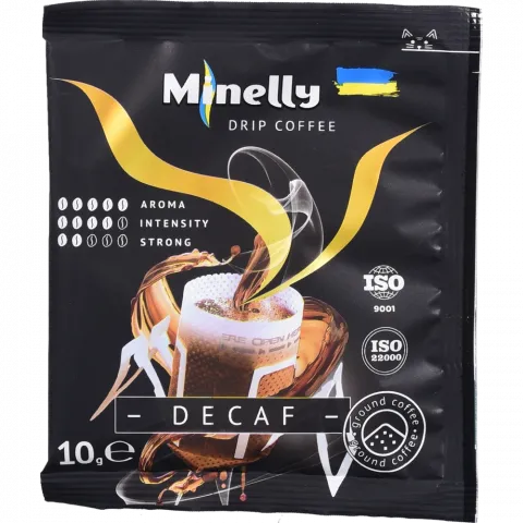 Дріп-кава Minelly 1 шт. Колумбія Декаф