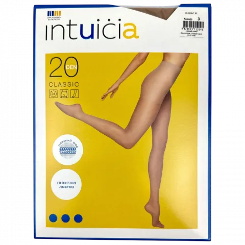 Колготи жін. Інтуїція Classic 20 3 Daino