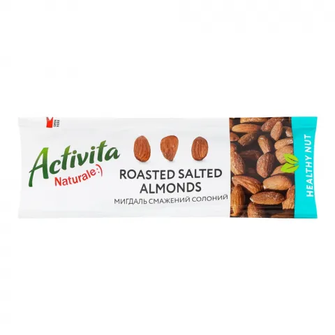Мигдаль Activita 30 г смажений солоний Healthy nut