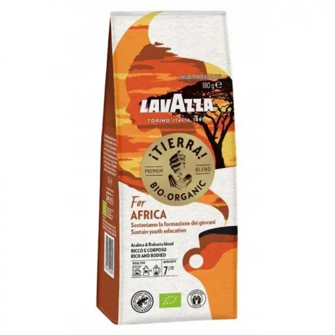 Кава Lavazza Tierra Bio Organic for Africa 180 г. мел. (Італія)