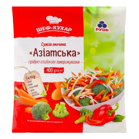 Св морож суміш Рудь 400 г Азіатська