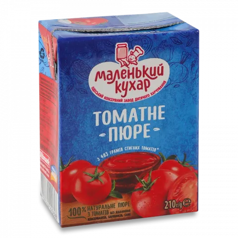 Томат пюре Маленький кухар 210 г