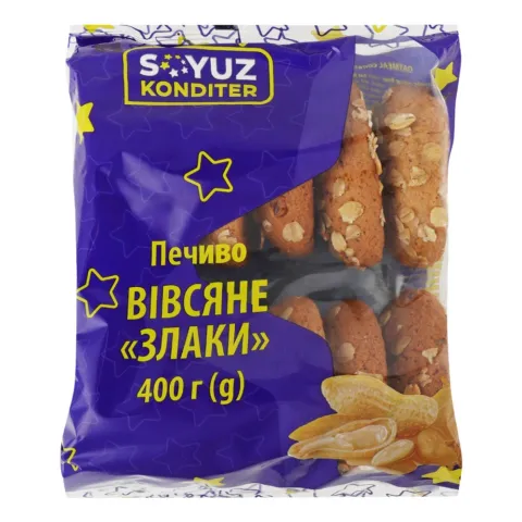 Печ вівсяне Soyuz Konditer 400 г злаки