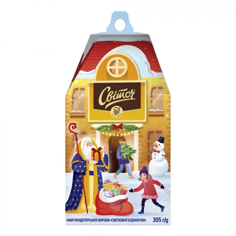НП 25` Світоч 305 г Святковий будинок