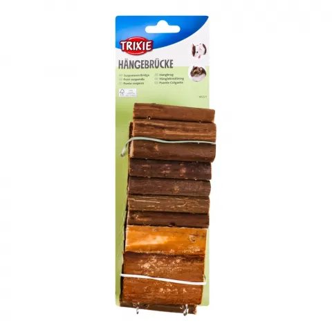 Міст Trixie 55,5х7 см дерев. підвісний д/гризунів