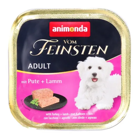 Корм д/собак Animonda 150 г Vom Feinsten з індичкою та ягням