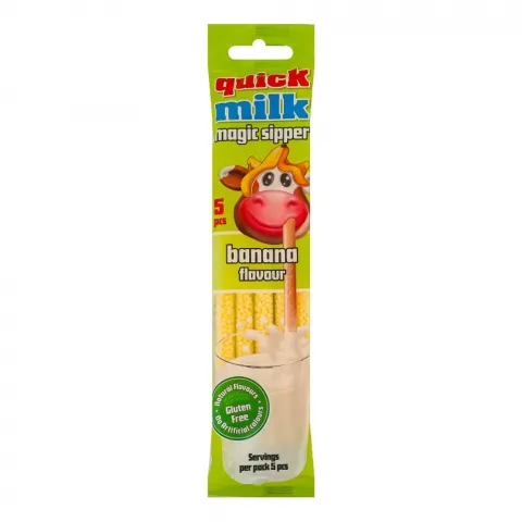 Трубочки д/молока Quick milk 30 г Банан