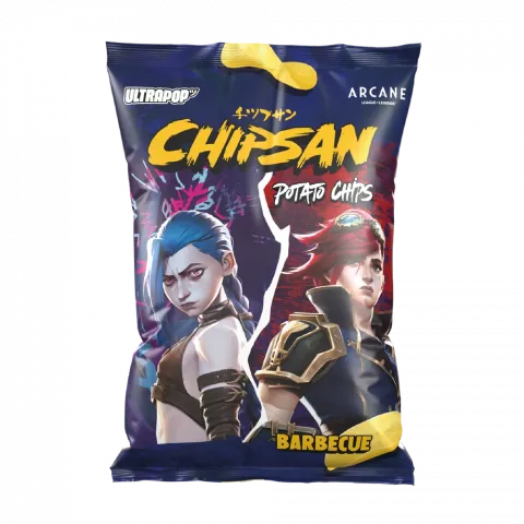 Чипси ULTRA POP Arcane зі смаком барбекю И005 (Франція)