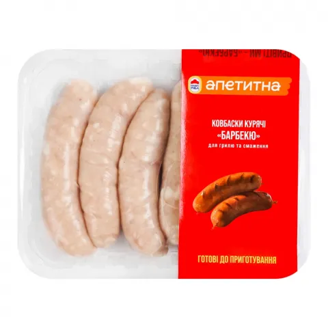 Ковбаски Наша Ряба Барбекю` кур-бр н/ф охол.в/у 570 г`