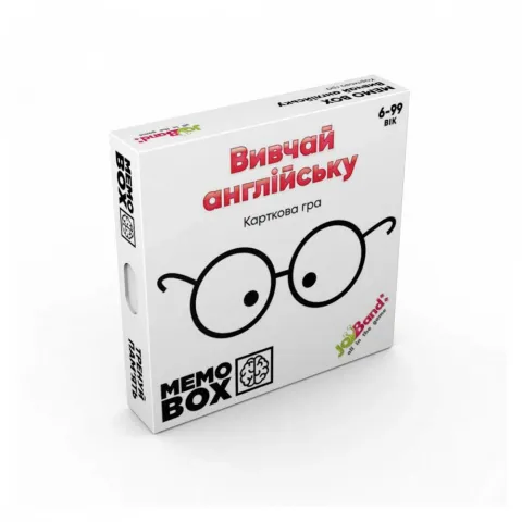 Гра настільна JoyBand MemoBox Вивчай Англійську MB0004