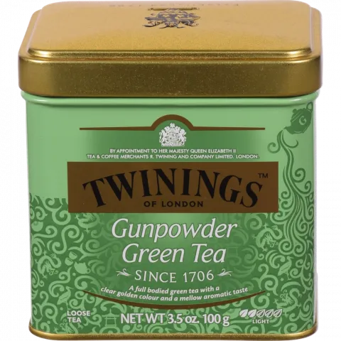 Чай Twinings 100 г з/б зел. Ганпаудер (Англія) И784