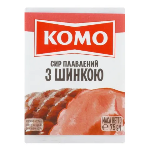 Сир плавл. Комо 35/40 75 г Шинка