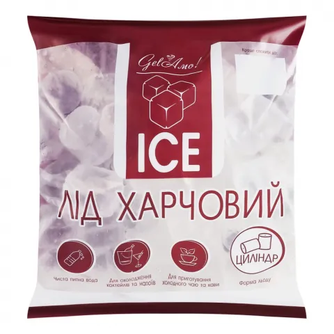 Лід GelAmo 1 кг Циліндр