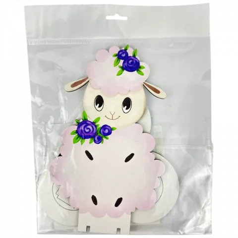 Підставка д/великоднього столу на 3 крашенки 12х16 см. в асорт.