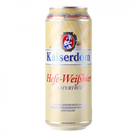 Пиво Kaiserdom 0,5 л з/б Hefe-Weissbier 4,7 И120