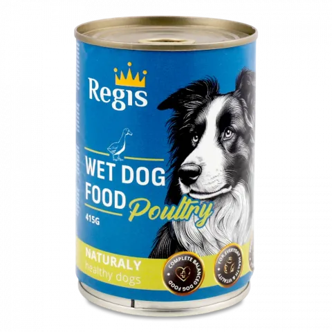 Корм д/собак Regis 415 г з птицею