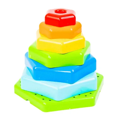 Іграшка Tigres розвив. Райдужна пірамідка