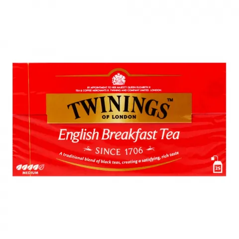 Чай Twinings 25 шт. чорн. Англійський сніданок (Англія) И693