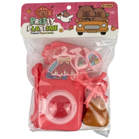 Іграшка ЮС Набір Пральна машина капібара QT250322492 И404