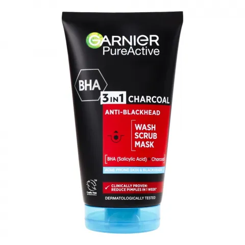 Гель д/обличчя Garnier 150 мл Sk. Nat. Чиста шкіра Актив 3в1 з вугіллям