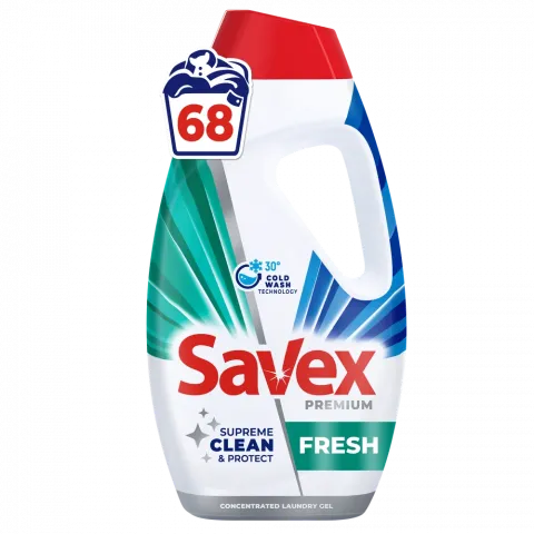 Гель д/прання Savex 2,7 л 2в1 Fresh И104