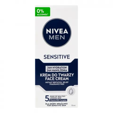 Крем п/гоління Nivea 75 мл 2в1 Заспокійливий д/чутл. шкіри