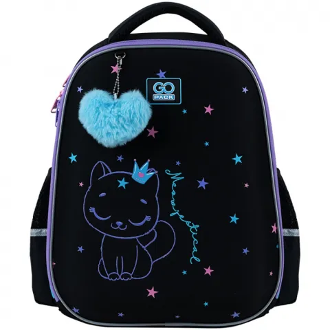 Рюкзак GoPack Education напівкаркас. Meowjestical GO25-165M-2