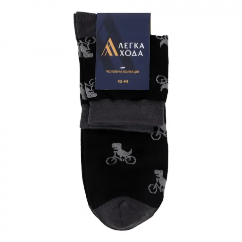 Шкарпетки чол. Легка Хода 6483 29 чорний