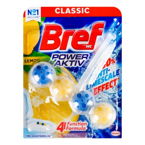 Освіж. д/унітазу Bref 50 г Актив Лимон