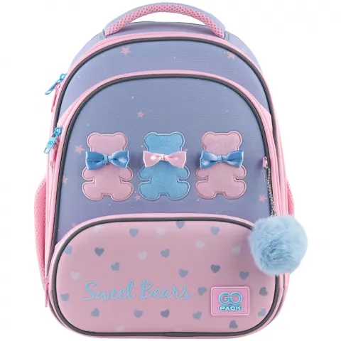 Рюкзак GoPack Education каркас. Lovely Bears GO25-597M-2