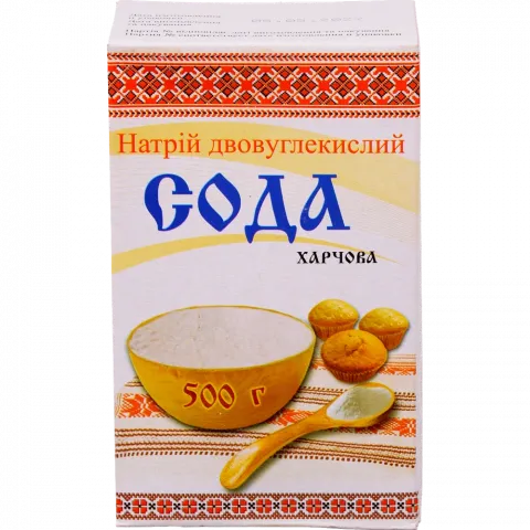 Сода Ліром 500 г карт.