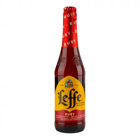 Пиво Leffe Ruby 0,33 л скл.