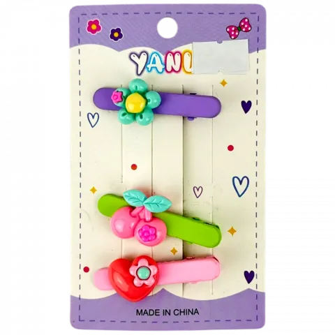 Заколки для волосся 3 шт. арт. 3727-29 И843