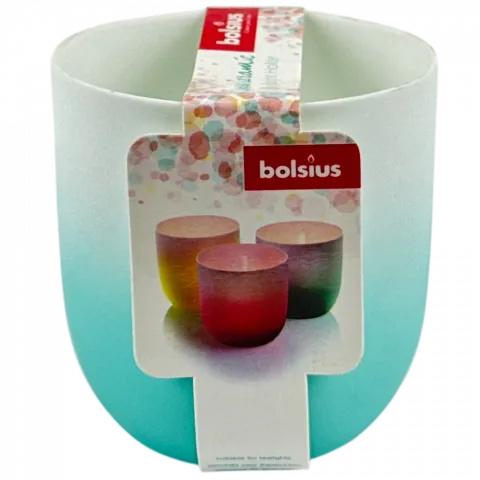 Підсвічник Bolsius ceramic Світ оушен 75/70 мм арт.103687150369