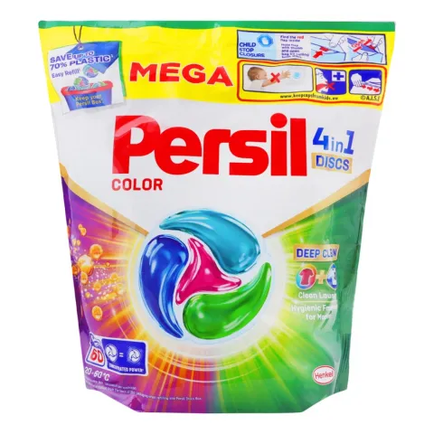 Гель д/прання Persil Диски Колор 60 шт.