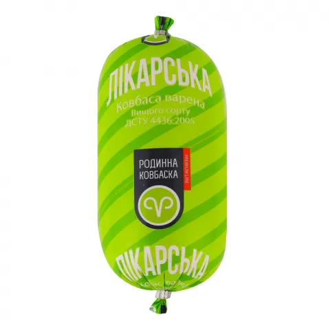 Ковб Родинна ковбаска Лікарська 500 г в/ґ